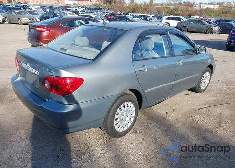 2003 Toyota Corolla Le from USA, damaged, VIN JTDBR32E432010354